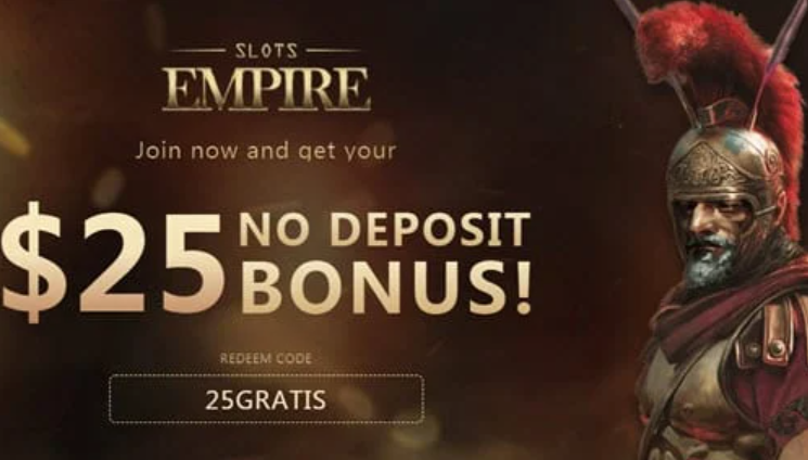 No Deposit Bonus at Slot Empire Casino